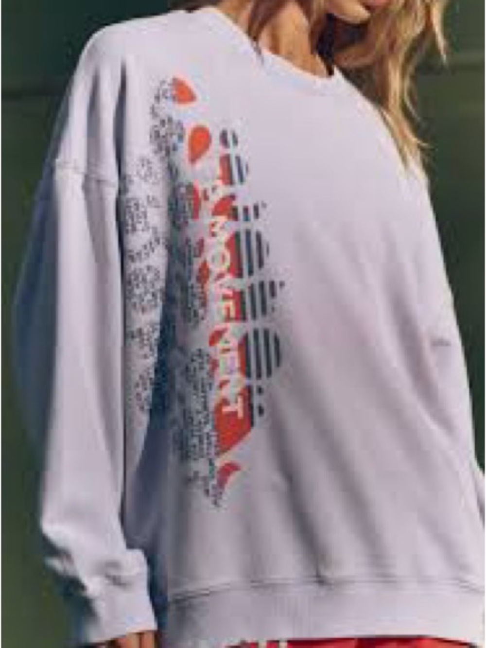 Free people all star logo pullover